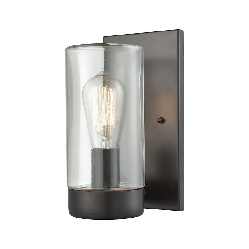 media image for Ambler 1-Light Outdoor Sconce in Oil Rubbed Bronze - Small by BD Fine Lighting 251