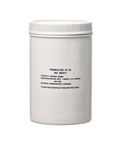 product image for ceramic canister in large design by puebco 6 61