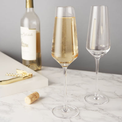 product image for angled crystal champagne flutes 7 29