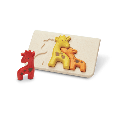 product image for giraffe puzzle by plan toys 1 56