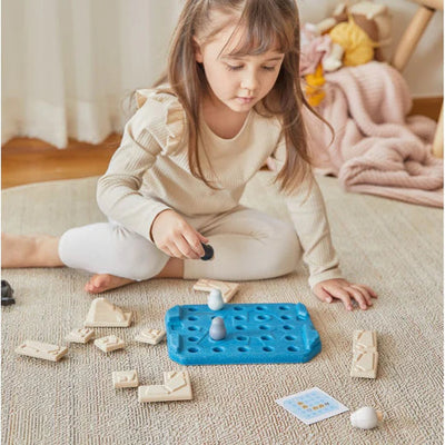 product image for finding penguin game by plan toys pl 4645 12 20