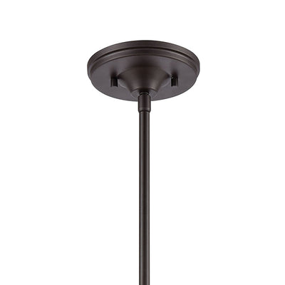 product image for Manhattan Boutique 1-Light Mini Pendant in Oil Rubbed Bronze with Clear Glass by BD Fine Lighting 92
