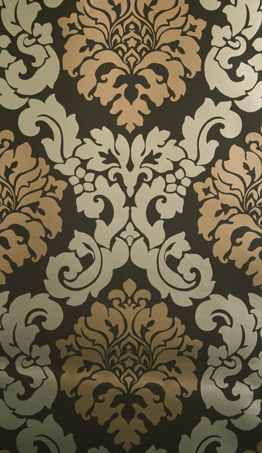 product image for Radnor Wallpaper in tan from the Folia Collection by Osborne & Little 80