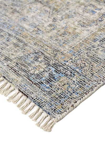 product image for Ramey Hand Woven Blue and Gray Rug by BD Fine Corner Image 1 82