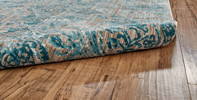 product image for Arsene Blue and Taupe Rug by BD Fine Roll Image 1 94