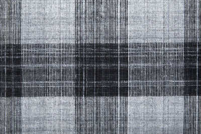 product image for Moya Flatweave Black and Gray Rug by BD Fine Texture Image 1 98