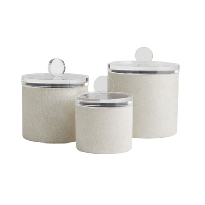 product image for dora decorative jars set of 3 by arteriors arte 4787 1 68