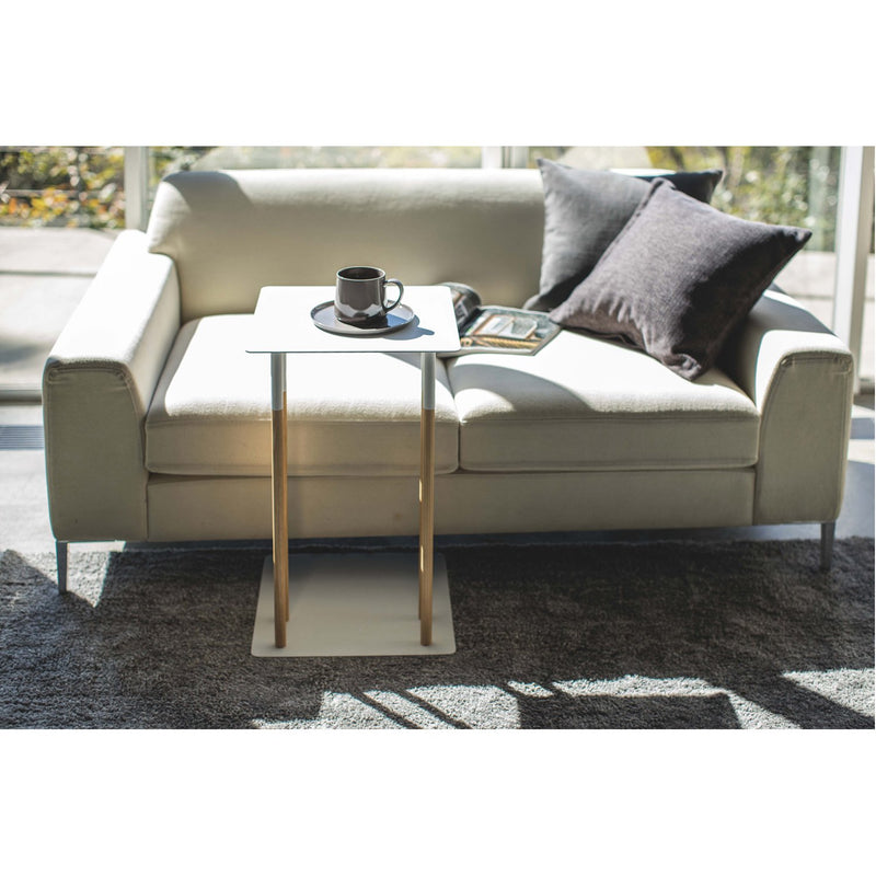media image for Plain Sliding Couch End Table by Yamazaki 286