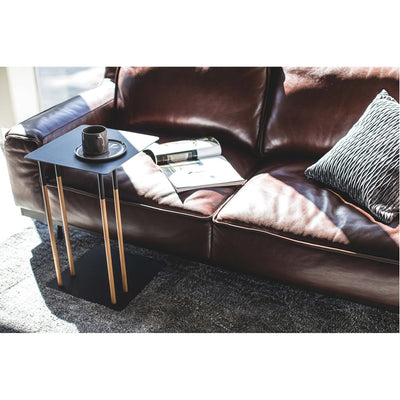 product image for Plain Sliding Couch End Table by Yamazaki 2