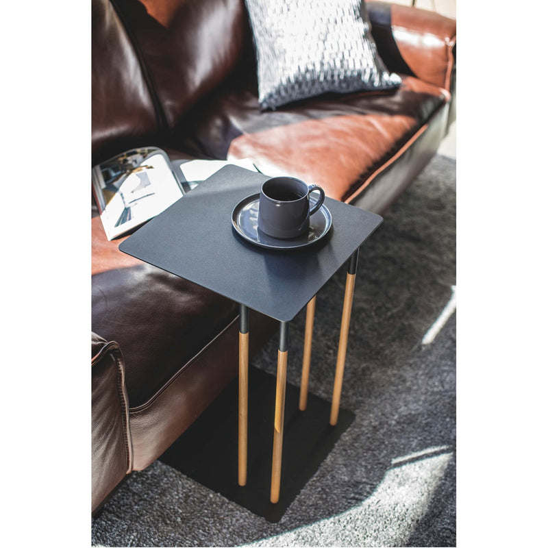 media image for Plain Sliding Couch End Table by Yamazaki 270