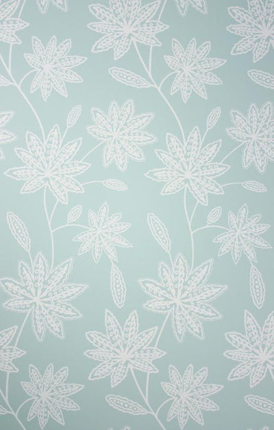 product image of Sample Chenar Wallpaper in turquoise from the Persian Garden Collection by Osborne & Little 513