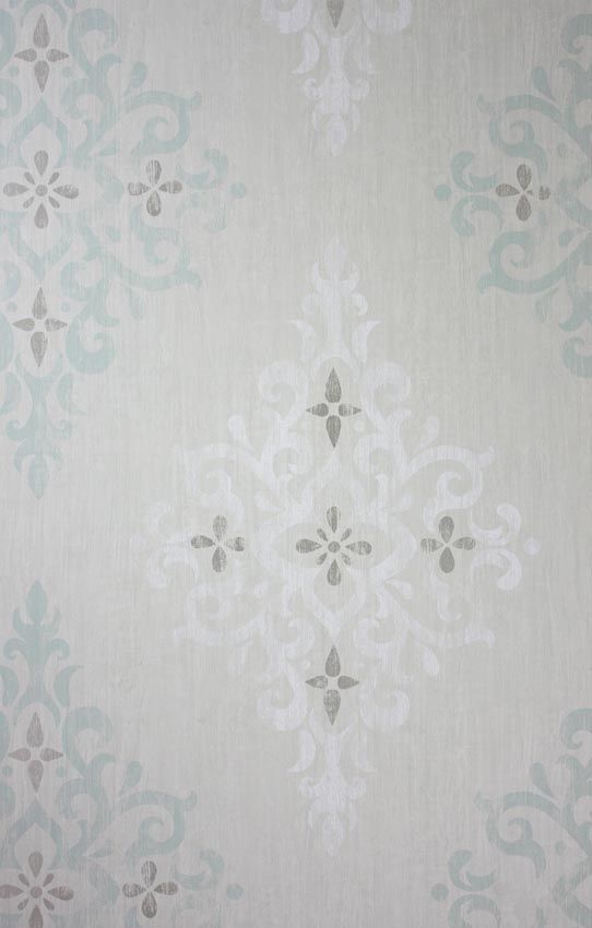 media image for Holmwood Wallpaper in silver from the Braemar Collection by Nina Campbell 243