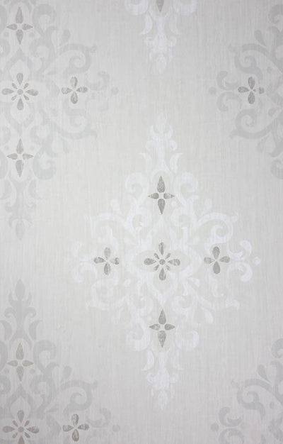 product image of Sample Holmwood Wallpaper in gray from the Braemar Collection by Nina Campbell 574