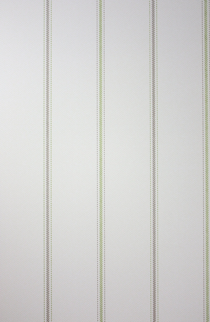 media image for Sample Strome Wallpaper in Silver from the Braemar Collection by Nina Campbell 227