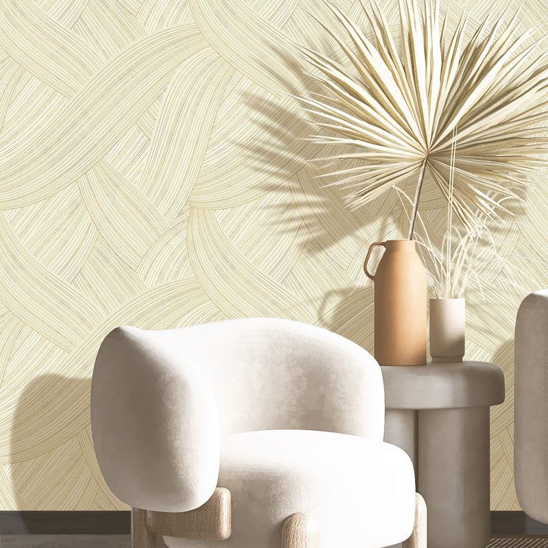 media image for Unito Beige/Grey Wallpaper from Stratum Collection by Galerie Wallcoverings 242