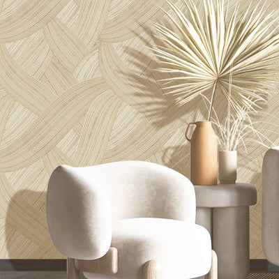 product image for Unito Cream/Beige Wallpaper from Stratum Collection by Galerie Wallcoverings 48