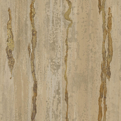 product image for Verticale Gold/Brown Wallpaper from Stratum Collection by Galerie Wallcoverings 57