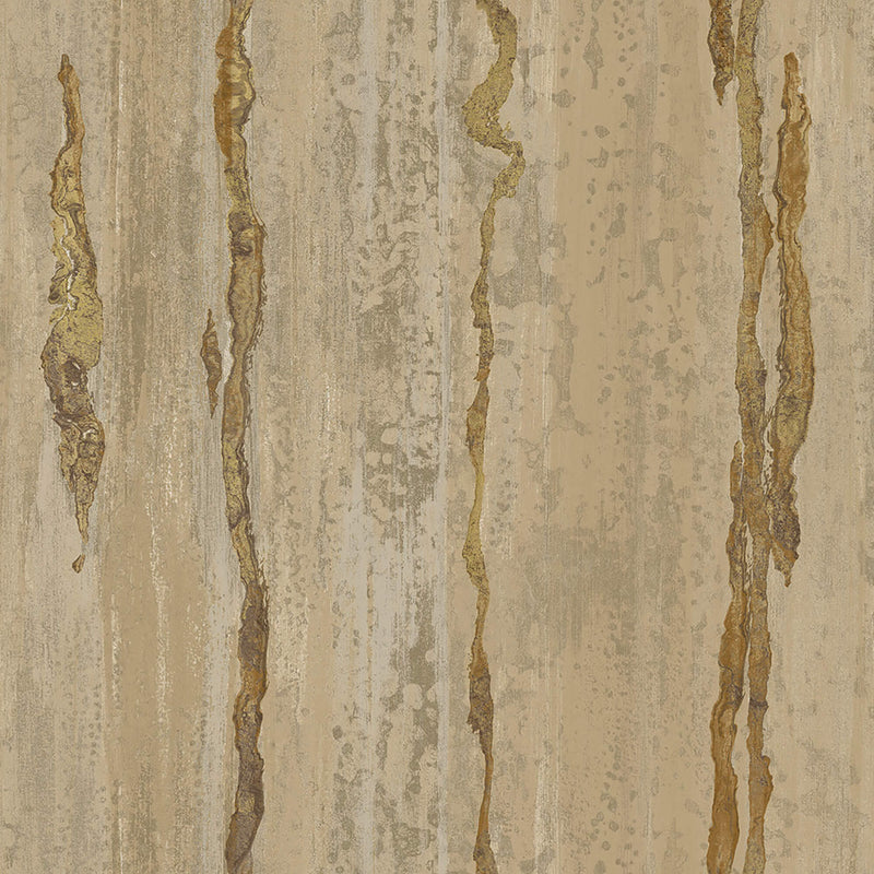 media image for Verticale Gold/Brown Wallpaper from Stratum Collection by Galerie Wallcoverings 242