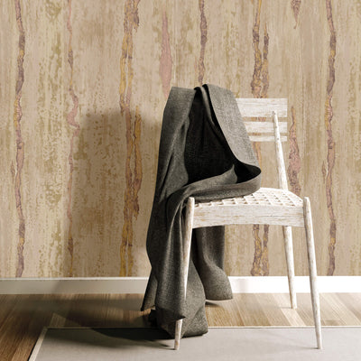 product image for Verticale Gold/Pink Wallpaper from Stratum Collection by Galerie Wallcoverings 37