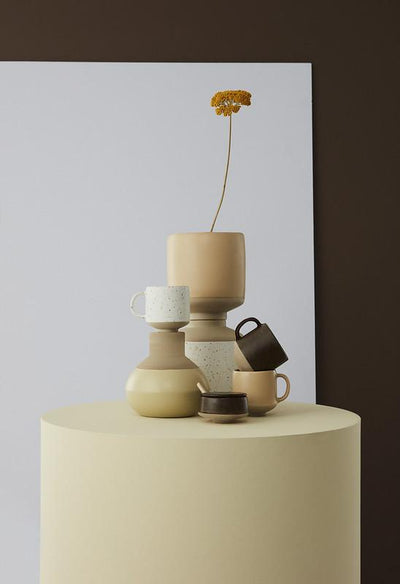 product image for hagi vase dusty lemonade by oyoy 2 56