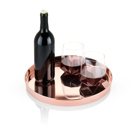 media image for summit serving tray copper 5 259