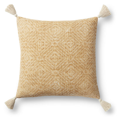 product image for Hand Woven Yellow Pillow Flatshot Image 1 40