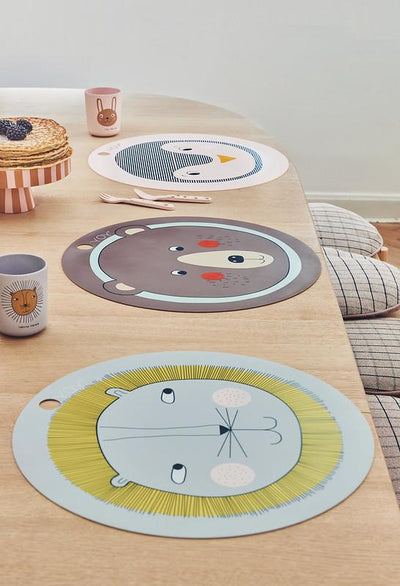 product image for kids bear placemat design by oyoy 2 96
