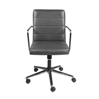 product image for Leander Low Back Office Chair in Various Colors Flatshot Image 1 7