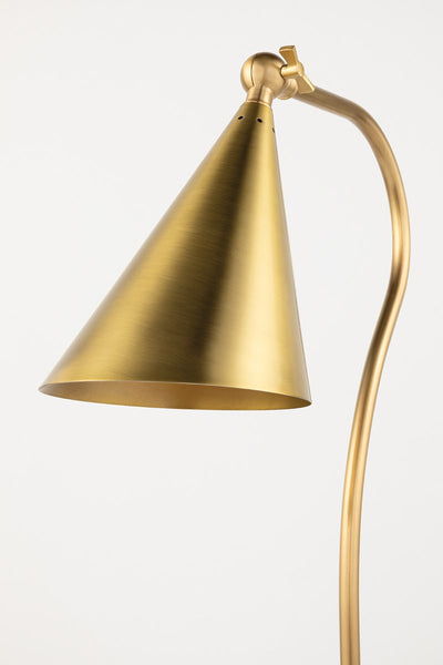 product image for lupe 1 light table lamp by mitzi hl285201 agb 4 48