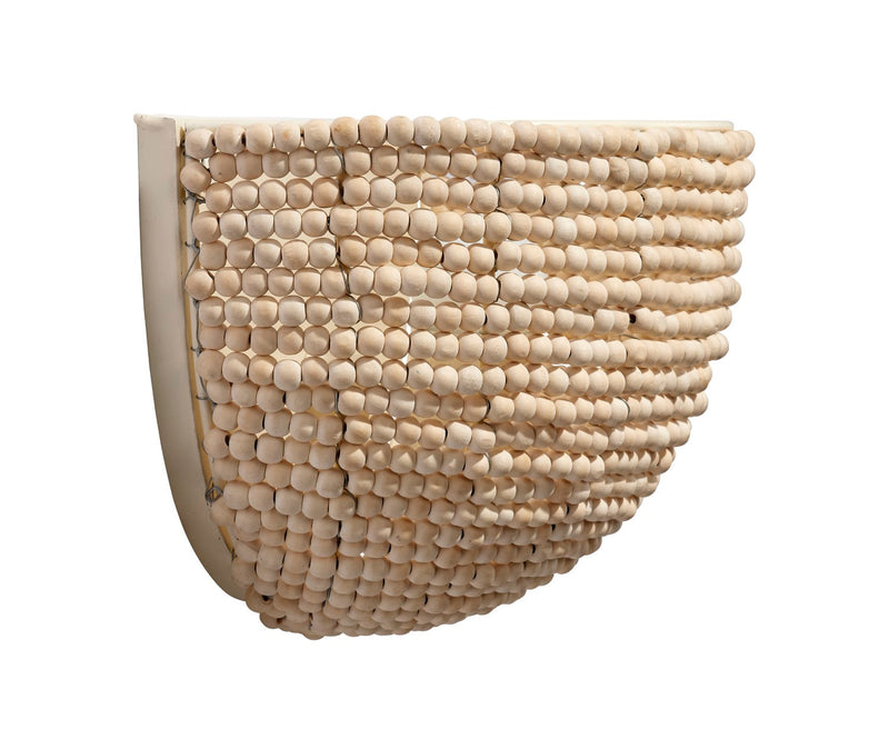 media image for Barnacle Beaded Demi Lune Sconce 4 270