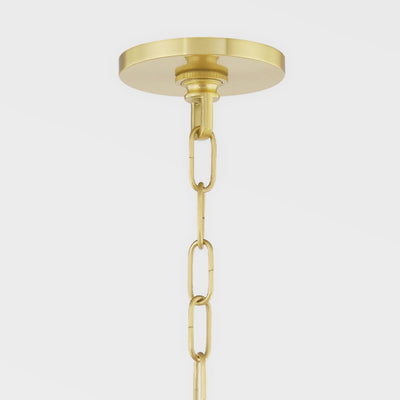 product image for olivia 5 light chandelier by mitzi h223805 agb 4 28