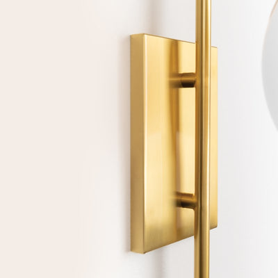 product image for ingrid 1 light wall sconce by mitzi h504101 agb 5 20