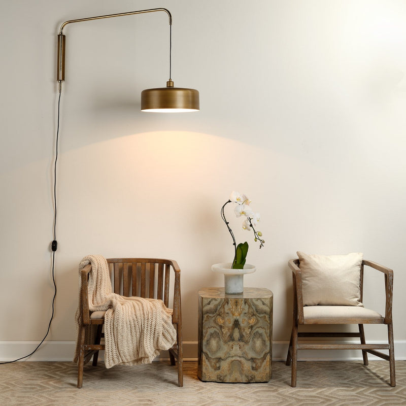 media image for jeno swing arm wall sconce by jamie young 4jeno lgbr 7 229