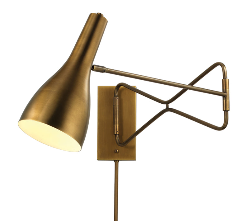 media image for Lenz Swing Arm Wall Sconce 226