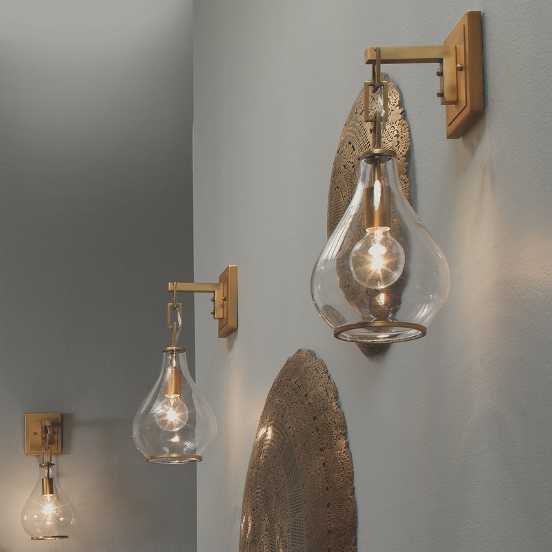 media image for Tear Drop Hanging Wall Sconce 221
