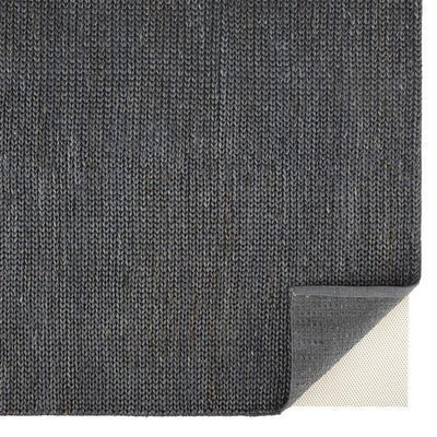 product image for Lorne Hand Woven Dark Navy Blue Rug by BD Fine Fold Image 1 42