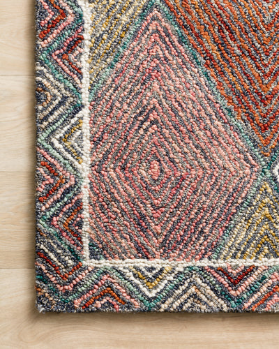 product image for Spectrum Hooked Turquoise / Fiesta Rug Alternate Image 6 99