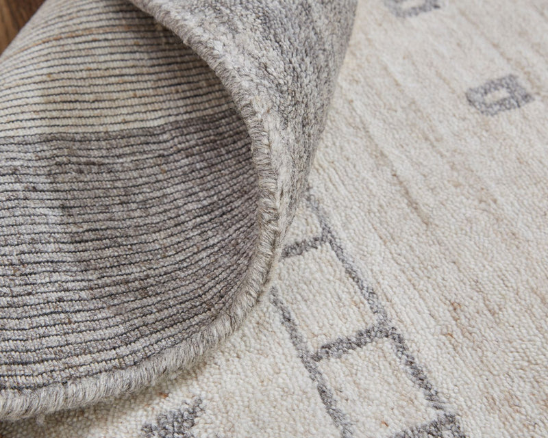 media image for Yurie Hand Knotted Beige and Gray Rug by BD Fine Roll Image 1 28