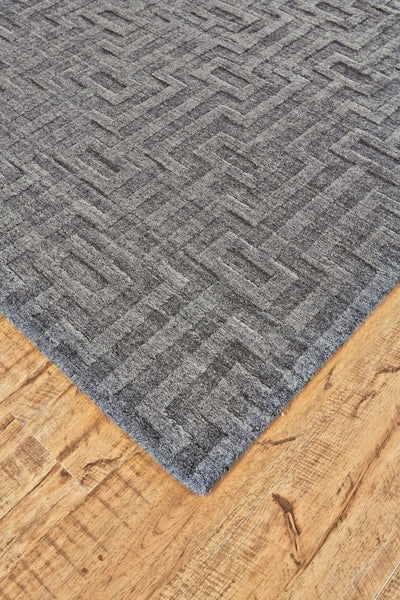 product image for Savona Hand Woven Gray and Silver Rug by BD Fine Corner Image 1 60