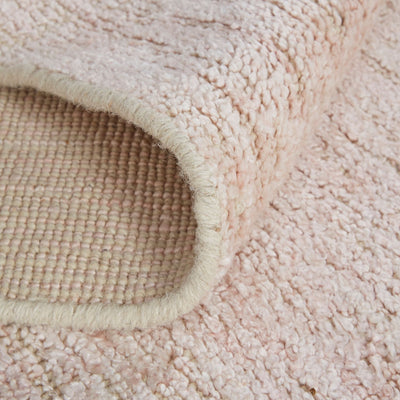 product image for Legros Hand Woven Very Light Pink Rug by BD Fine Roll Image 1 52