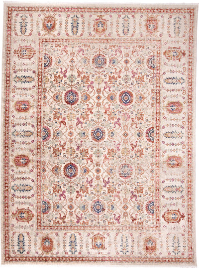 product image for Tessina Ivory and Rust Rug by BD Fine Flatshot Image 1 23