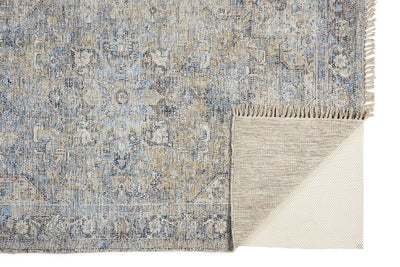 product image for Ramey Hand Woven Blue and Gray Rug by BD Fine Fold Image 1 59