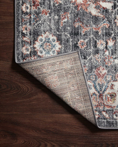 product image for Cassandra Charcoal / Rust Rug Alternate Image 6 2