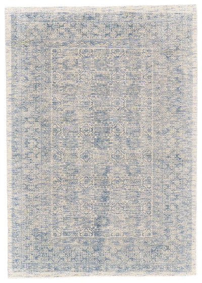 product image for Michener Ivory and Blue Rug by BD Fine Flatshot Image 1 18