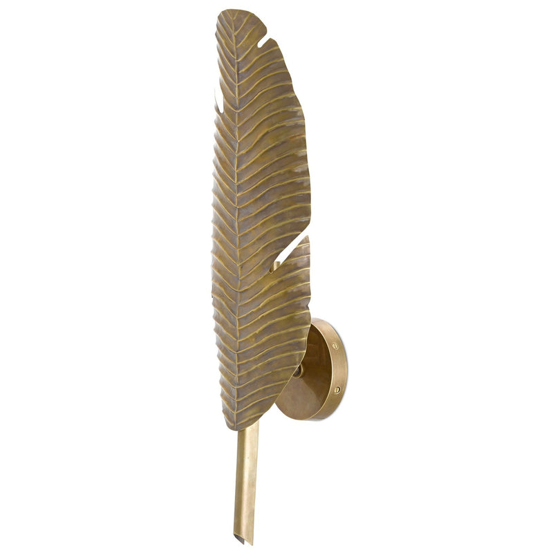 media image for Tropical Leaf Wall Sconce 2 295