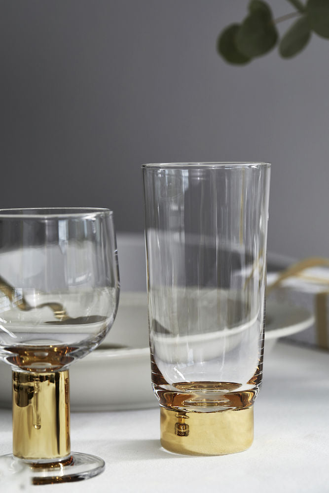 media image for Club Gold - All purpose glass in 2 or 4 pack by Sagaform 225
