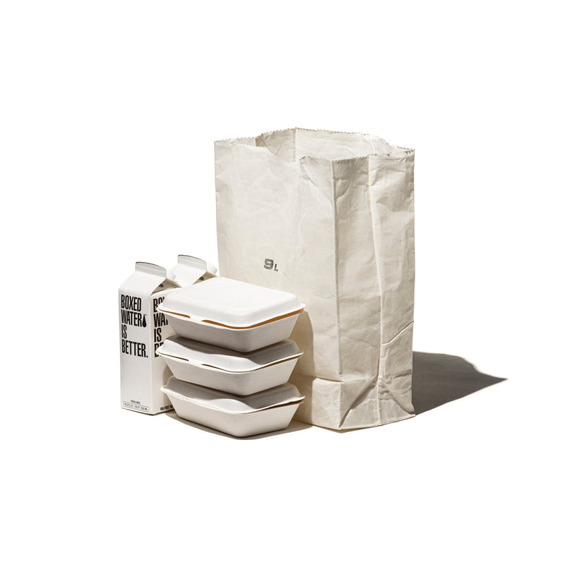 media image for grocery bag 9l brown design by puebco 2 210