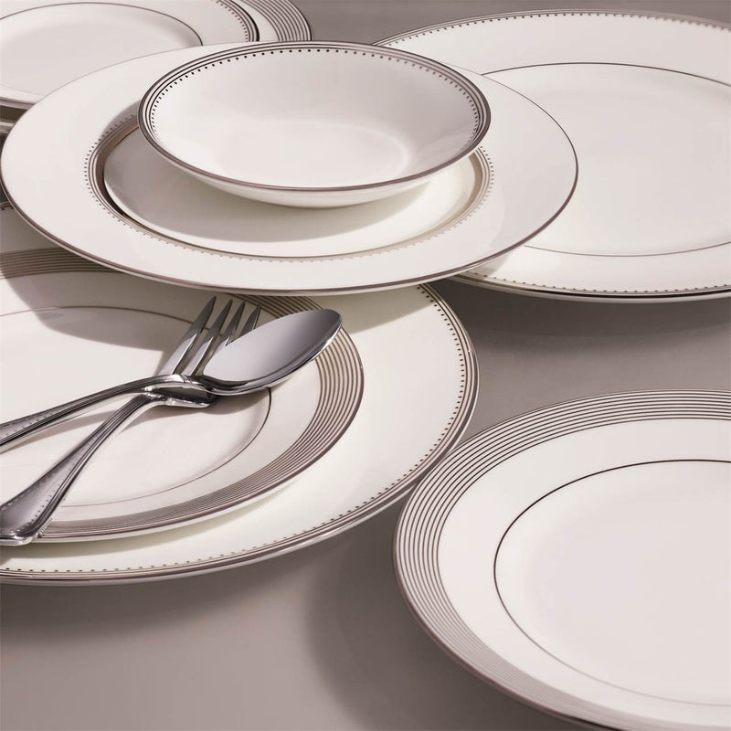 media image for Grosgrain Medium Oval Platter by Vera Wang 212