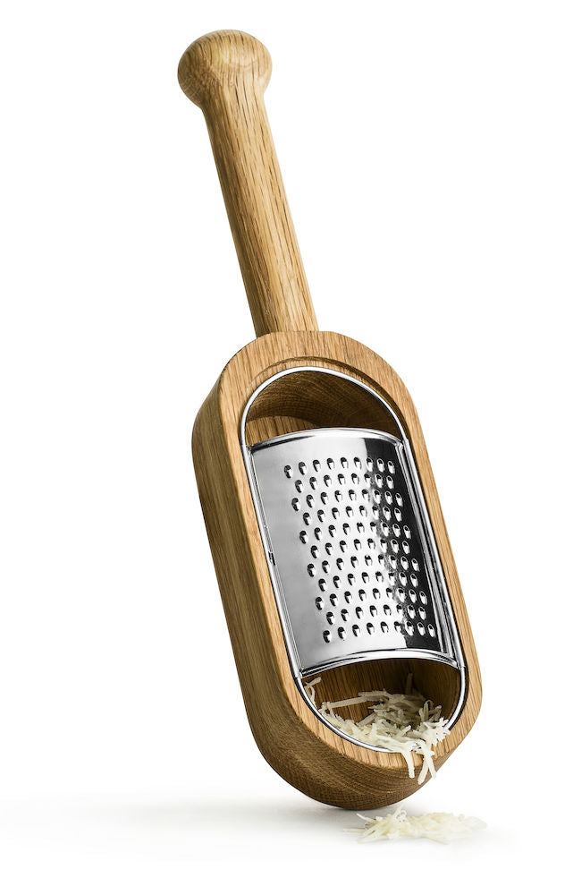 media image for nature cheese grater w handle design by sagaform 2 253