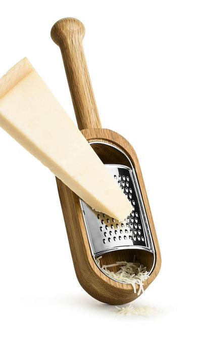 product image for nature cheese grater w handle design by sagaform 3 12